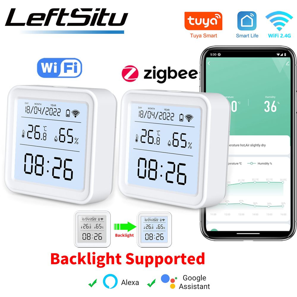 Smart Ir Remote Controller - Tuya Zigbee WiFi Temperature Humidity Sensor