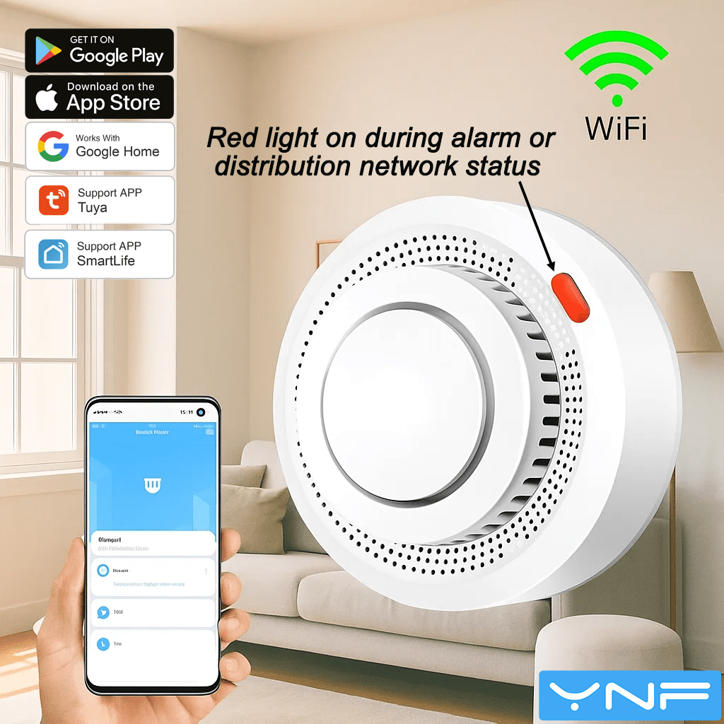 Smart Home Ynf - YNF WiFi Smart Home Security Alarm,