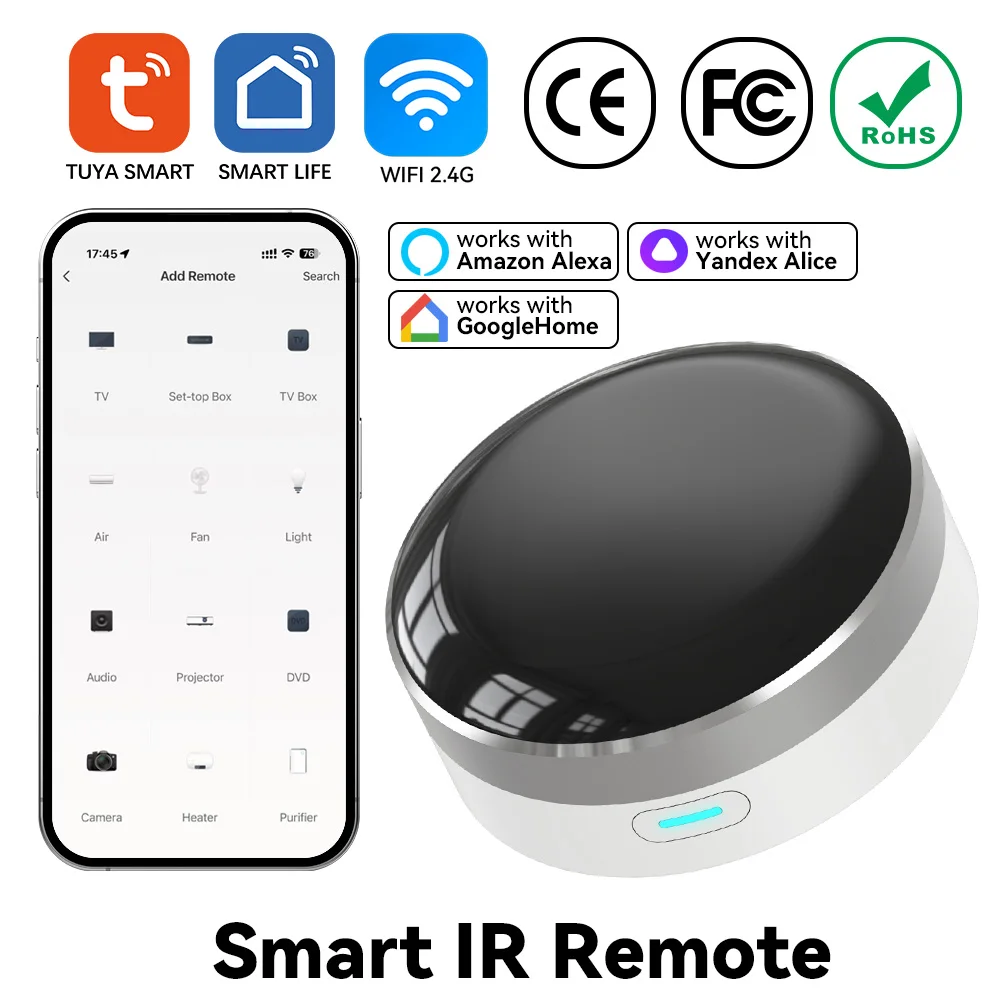 Smart Ir Remote Controller - YFK WiFi Smart IR Blaster Universal