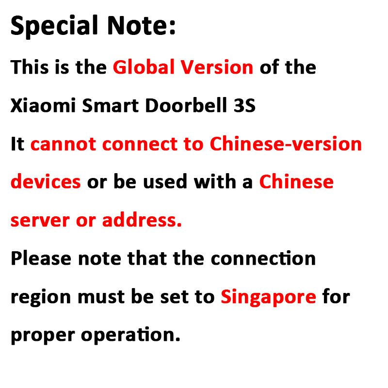 Xiaomi Doorbell 3S Global Vers - Smart Home Xiaomi Kit review and price