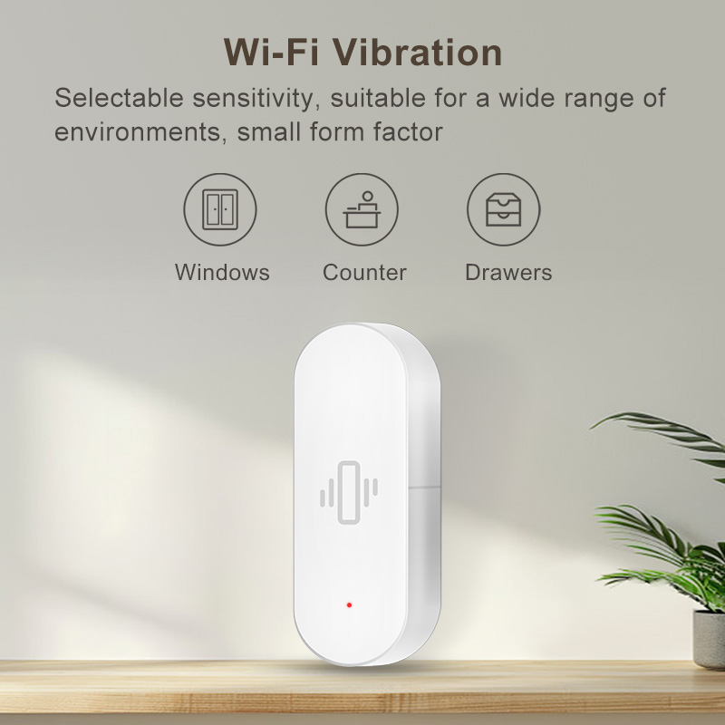 Tuya WiFi Vibration Sensor, Se - Smart Home Setup review and price