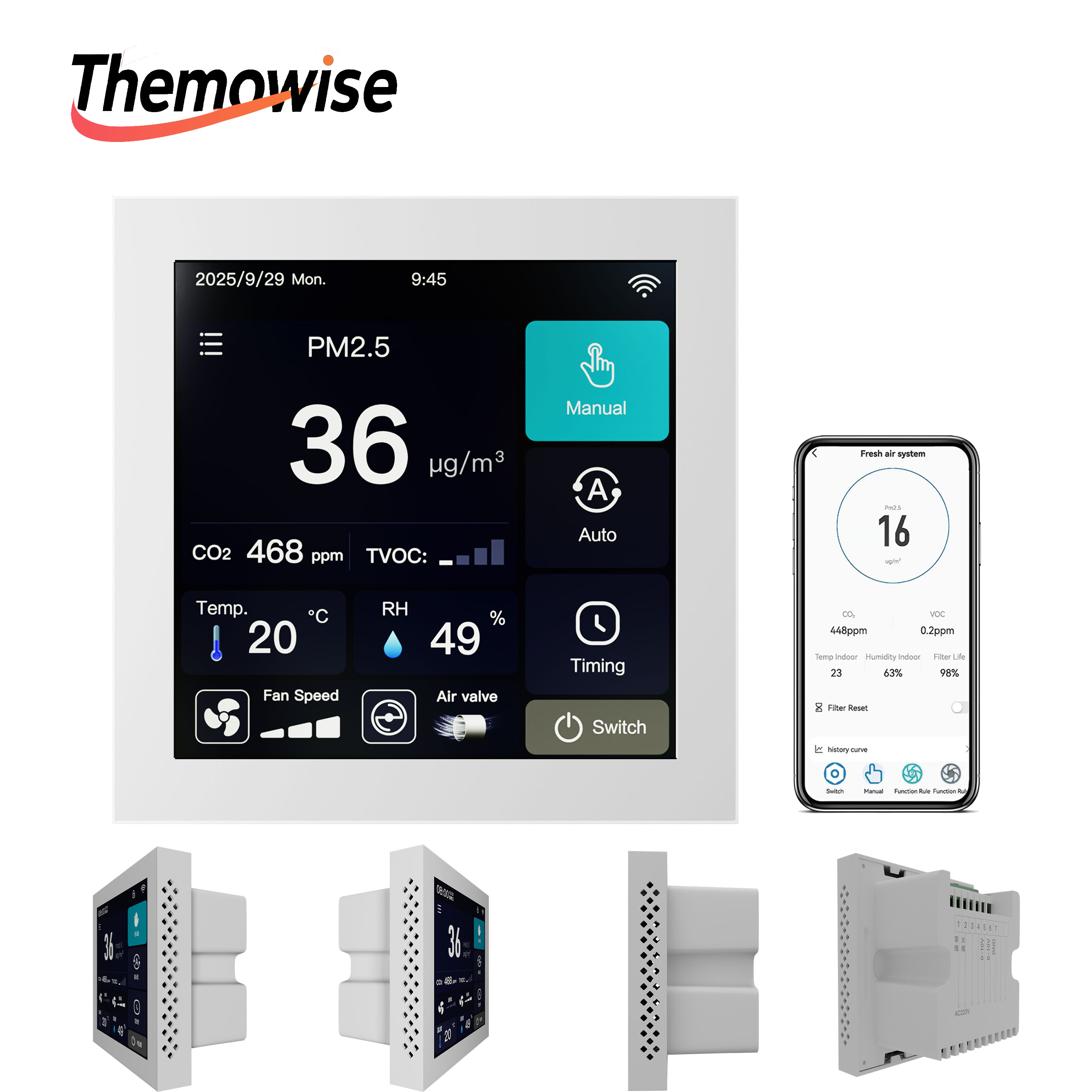 WIFI Home Smart Air Quality Ma - Smart Home Ac review and price