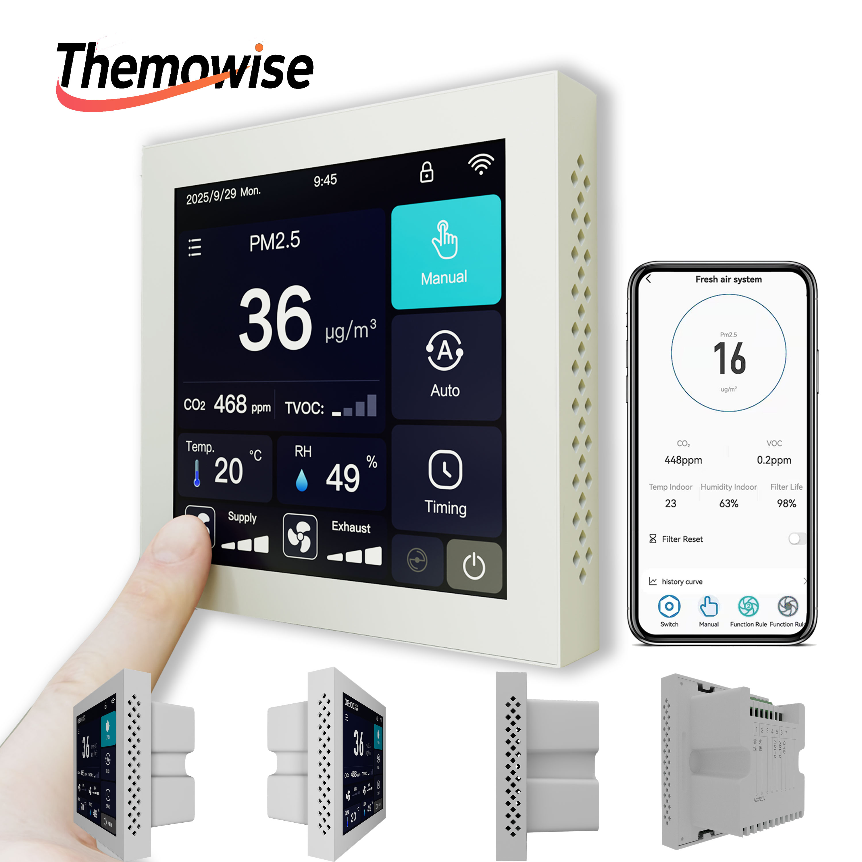 WIFI Home Smart Air Quality Ma - Smart Home Ac review and price