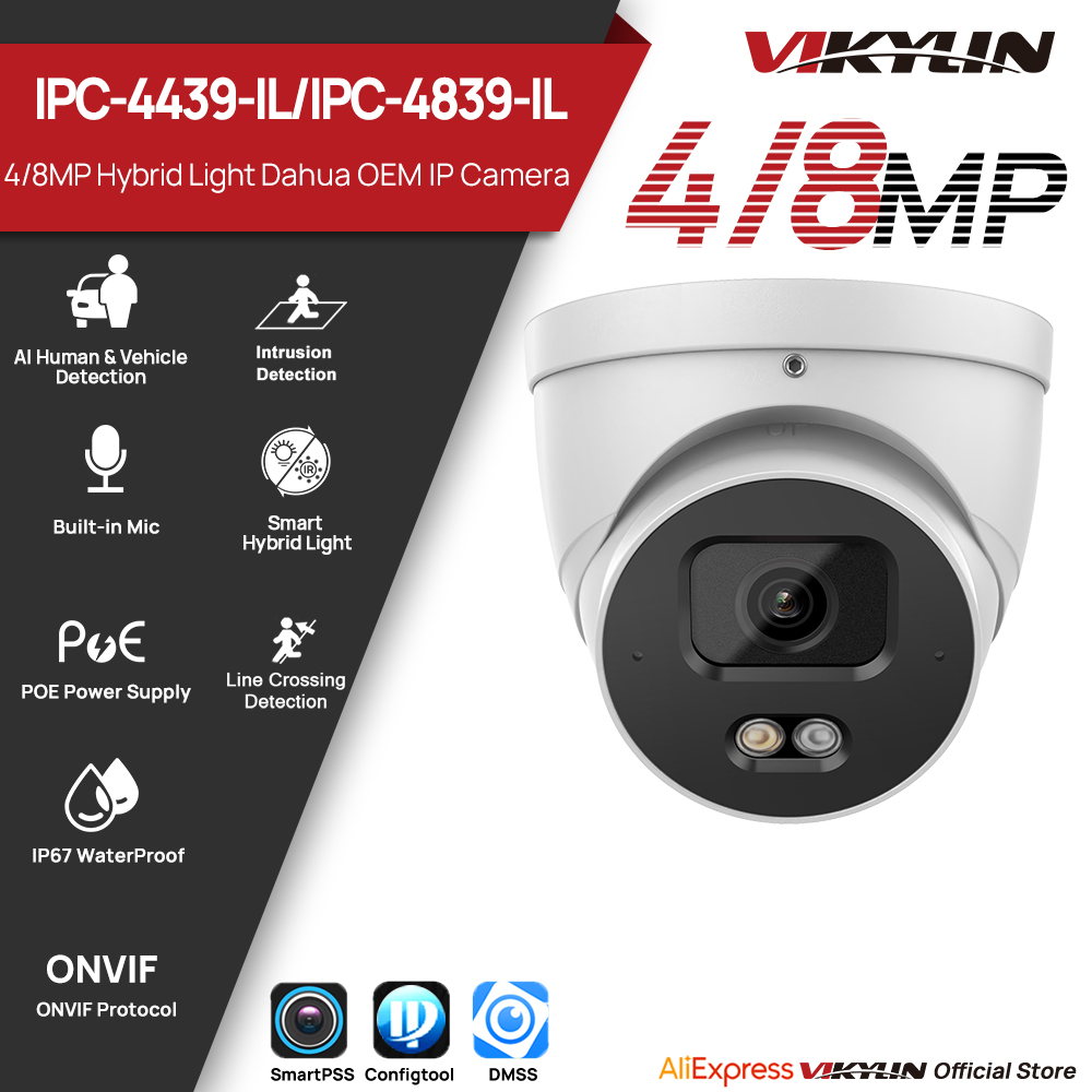 VIKYLIN 4/8MP IP Security Came - Smart Home Login review and price