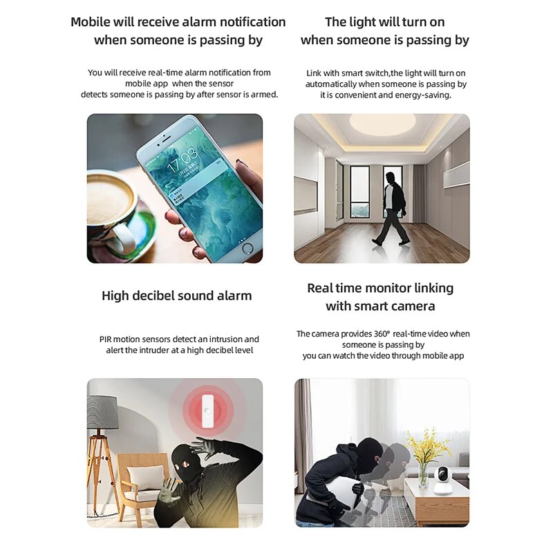 Tuya WiFi Zigbee PIR Motion Se - Zigbee Motion Sensor review and price
