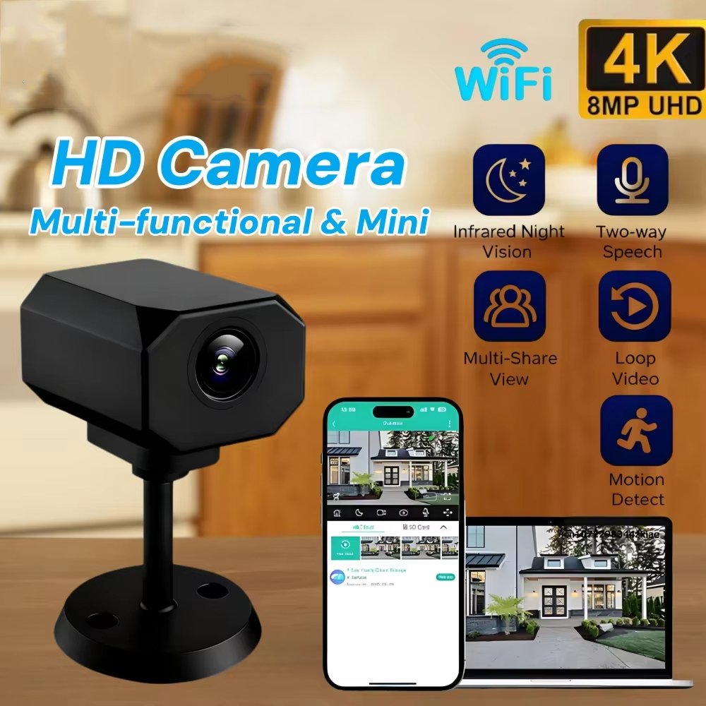 4K HD WiFi Security Camera for - Smart Home App review and price
