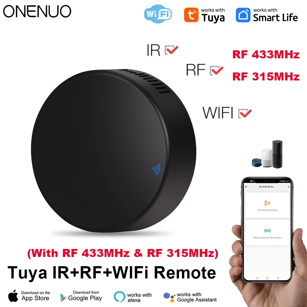 Tuya WiFi RF IR Remote Control - Smart Ir Remote Controller review and price