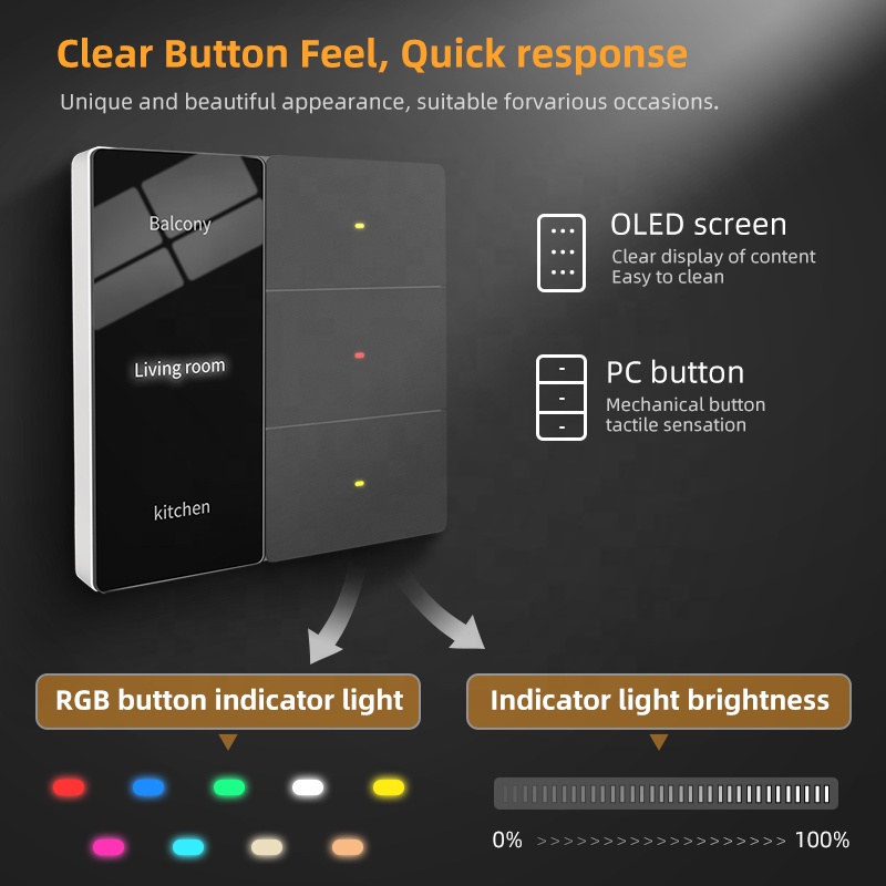 Home Wall Switch EU UK Standar - Smart Home App review and price