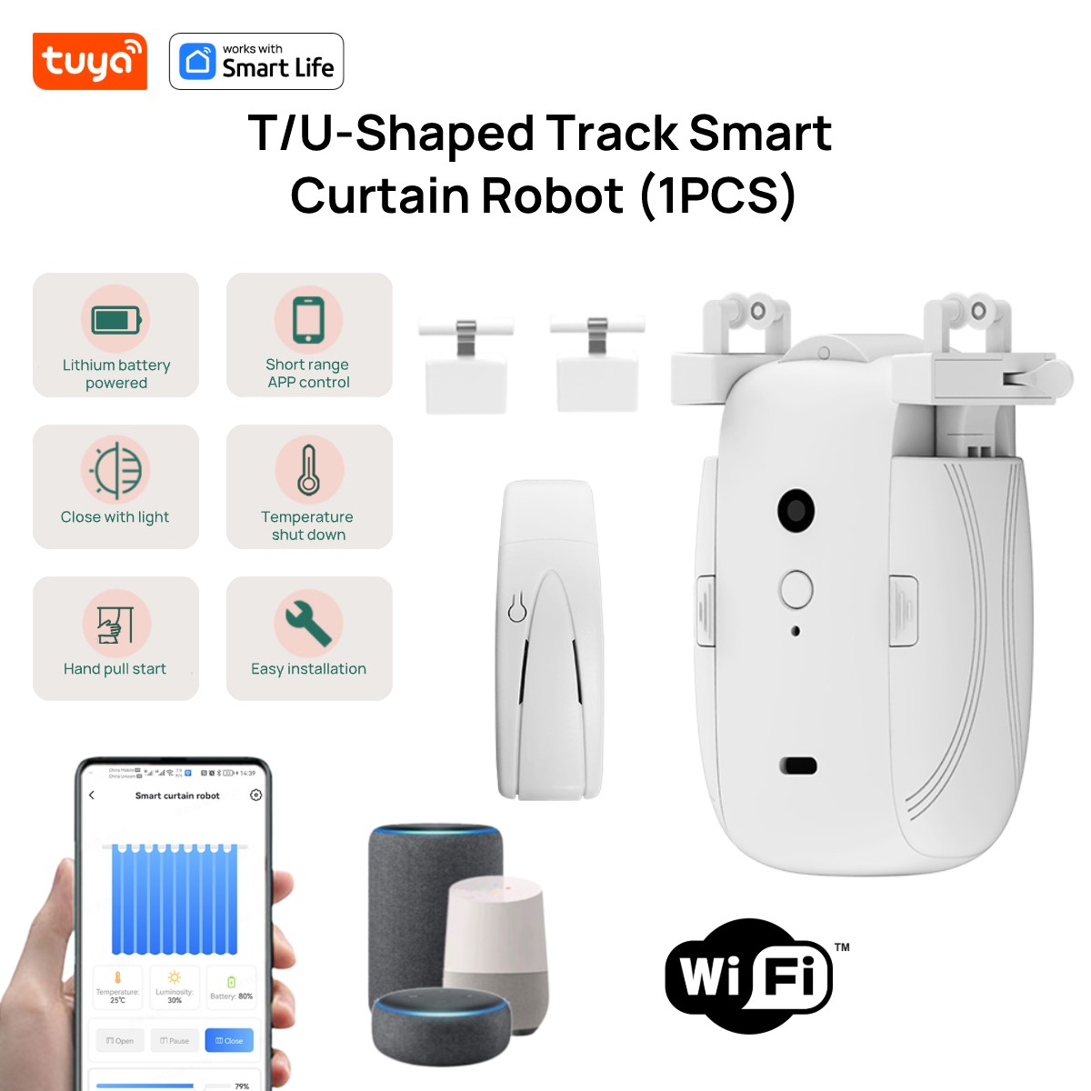 Tuya Smart WiFi Curtain Robot  - Smart Home Gira review and price