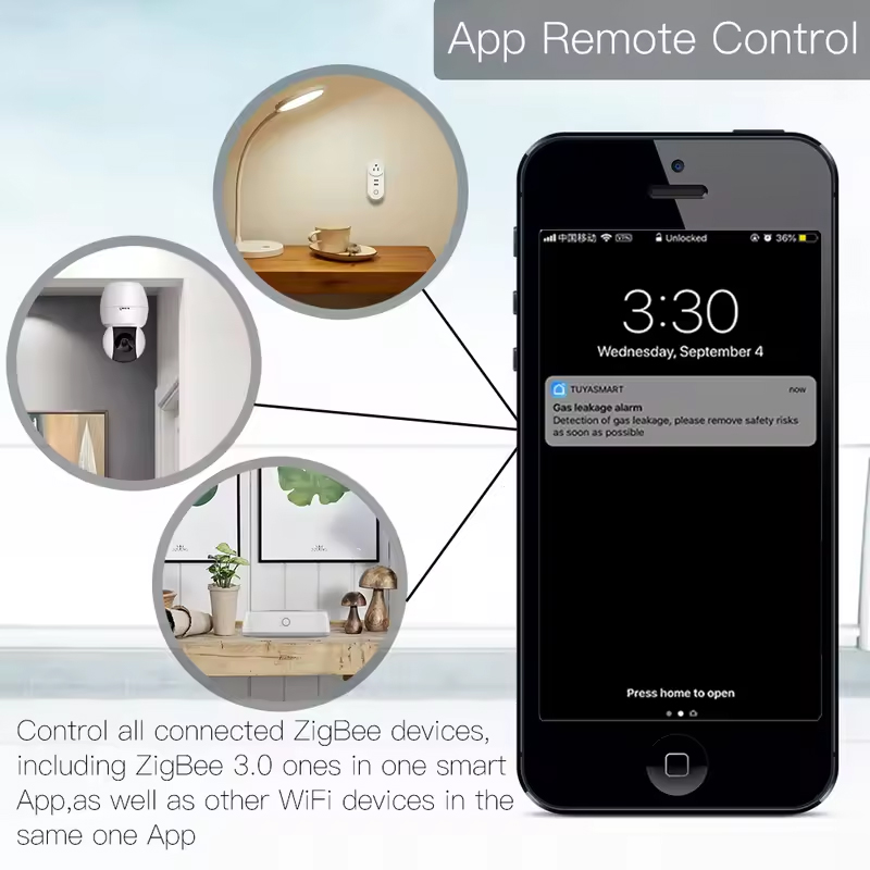 Moes Tuya ZigBee 3.0 Smart Gat - Smart Home Gira review and price