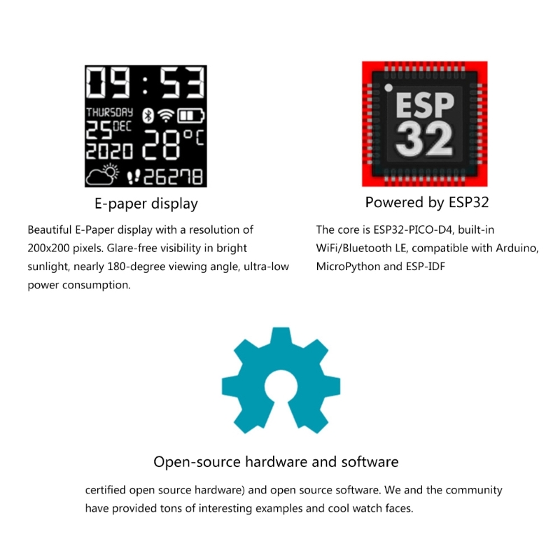 K0EA ESP32 Smartwatch Open Sou - Smart Home Using Esp32 review and price