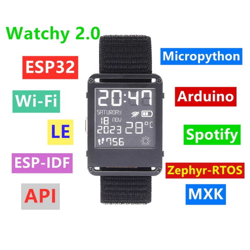 K0EA ESP32 Smartwatch Open Sou - Smart Home Using Esp32 review and price