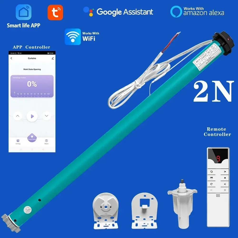 SZMYQ 25mm 2N Tuya Smart Curta - Smart Home App review and price