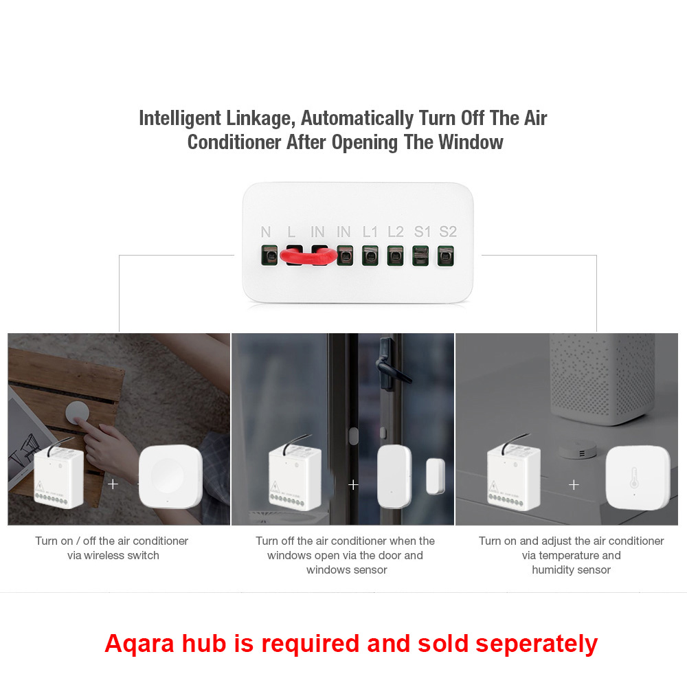 Original Aqara Smart Two-way C - Smart Home Xiaomi Kit review and price