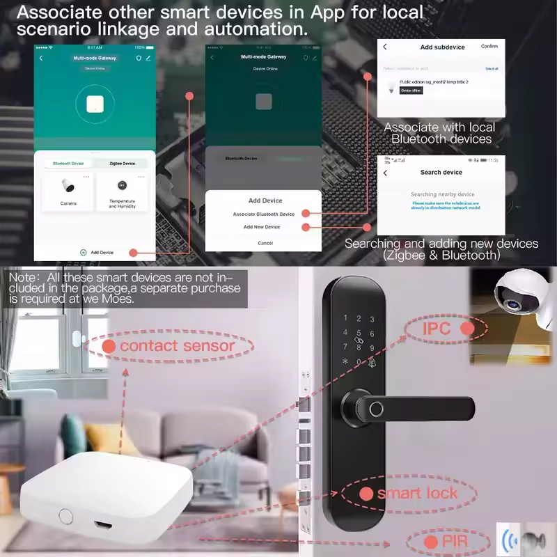 MOES Tuya ZigBee3.0 Smart Hub, - Smart Home Gira review and price