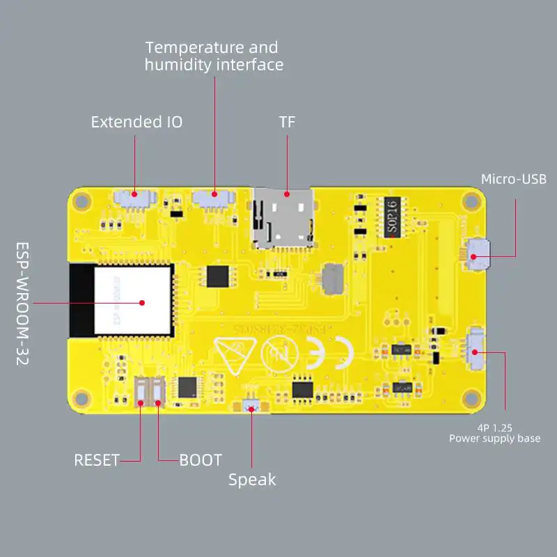 ESP32-3248S035 3.5 Inch Smart  - Smart Home Dashboard review and price