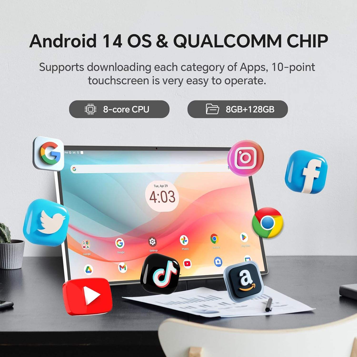 Mobile Android13 with Camera S - Smart Home Tablet review and price