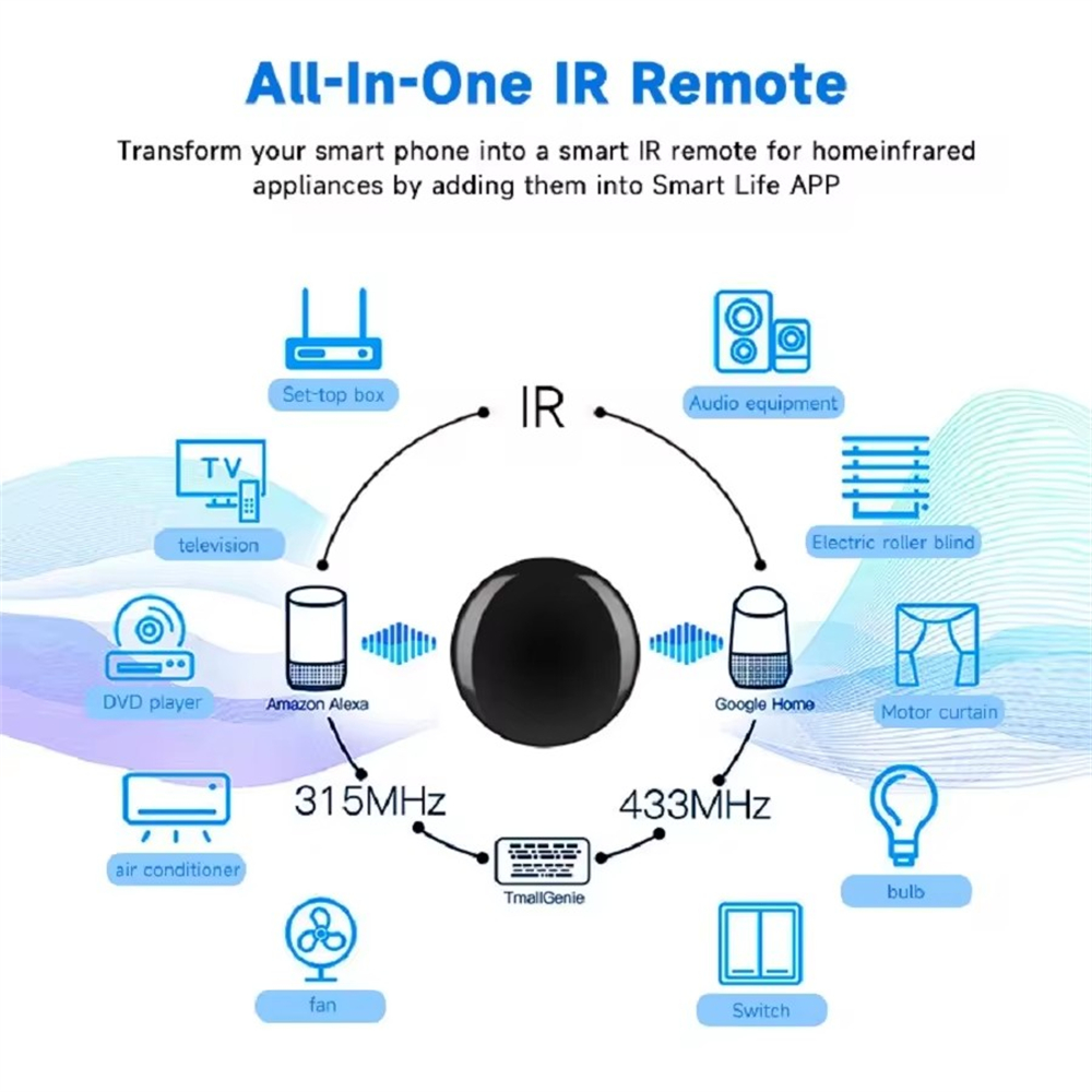 Tuya WiFi Smart IR Remote Cont - Smart Ir Remote Controller review and price