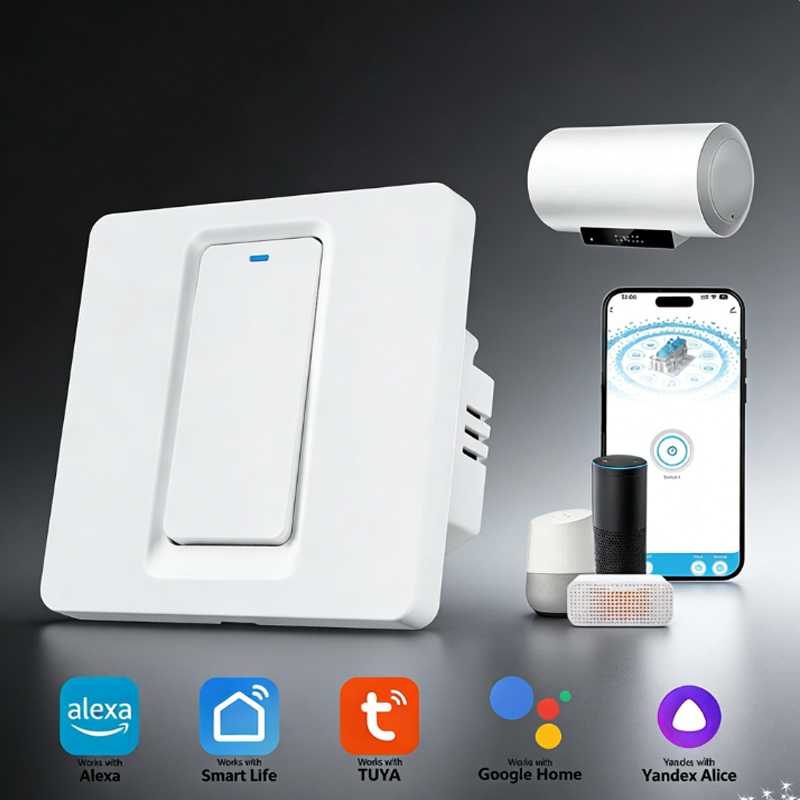 Smart Water Heater Switch/WiFi - Smart Home Web review and price