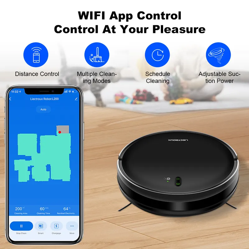 for LIECTROUX L200 Robot Vacuu - Smart Home Device review and price