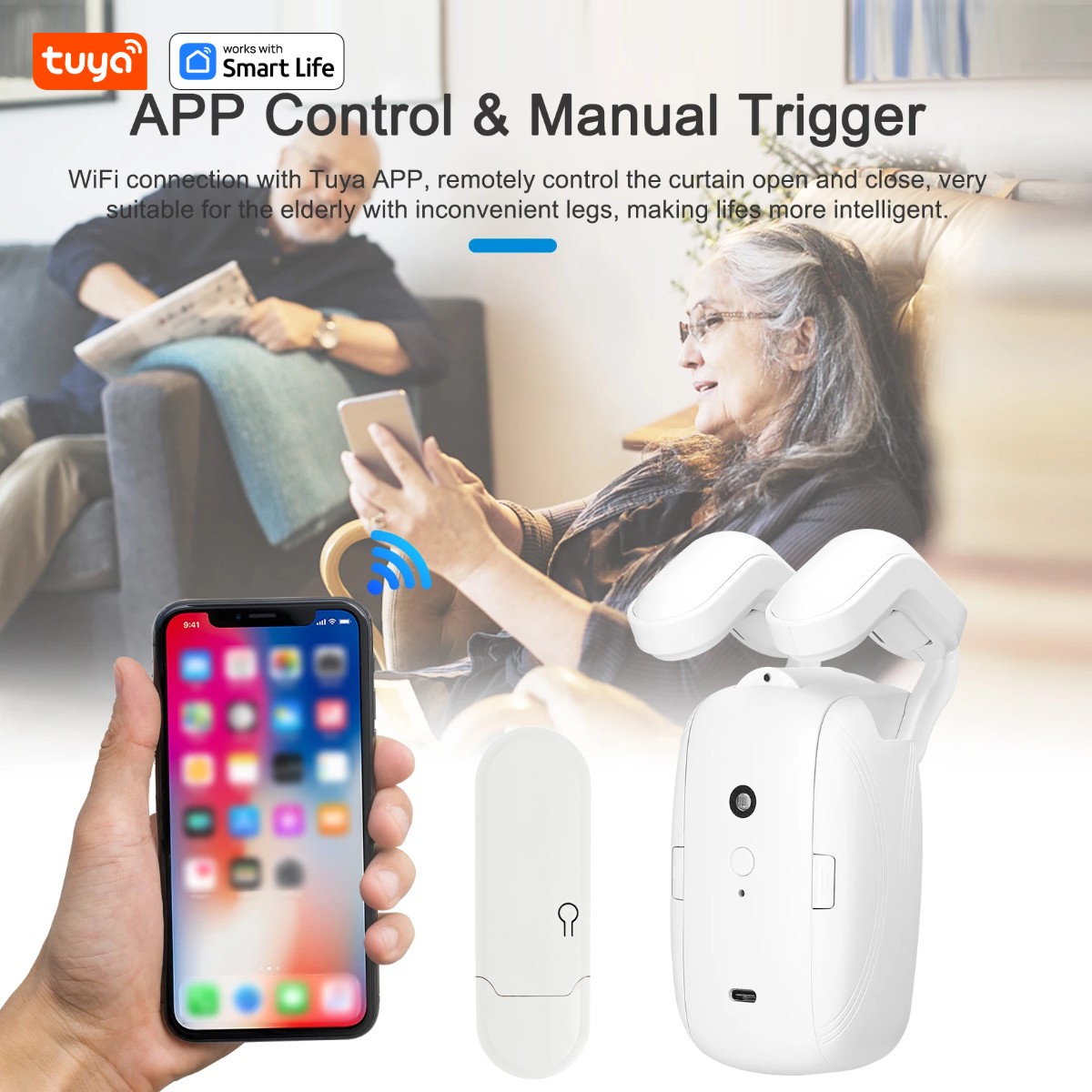 1/2PCS Tuya Smart WiFi Curtain - Smart Ir Remote Controller review and price