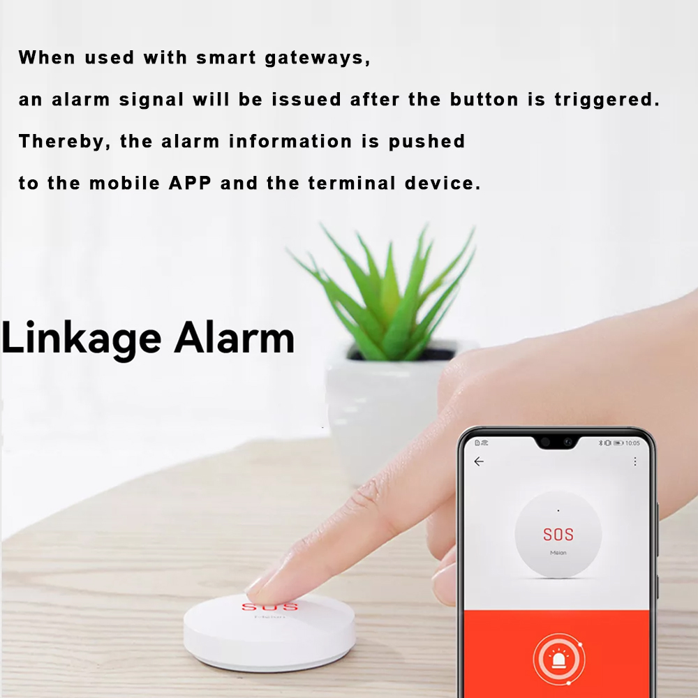 Meian Zigbee Tuya SOS Emergenc - Smart Home Gira review and price