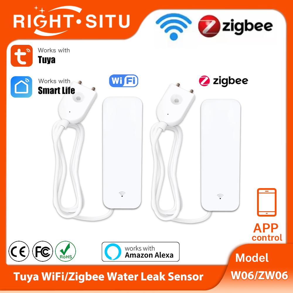 Tuya WiFi Zigbee Water Sensor  - Smart Home Setup review and price