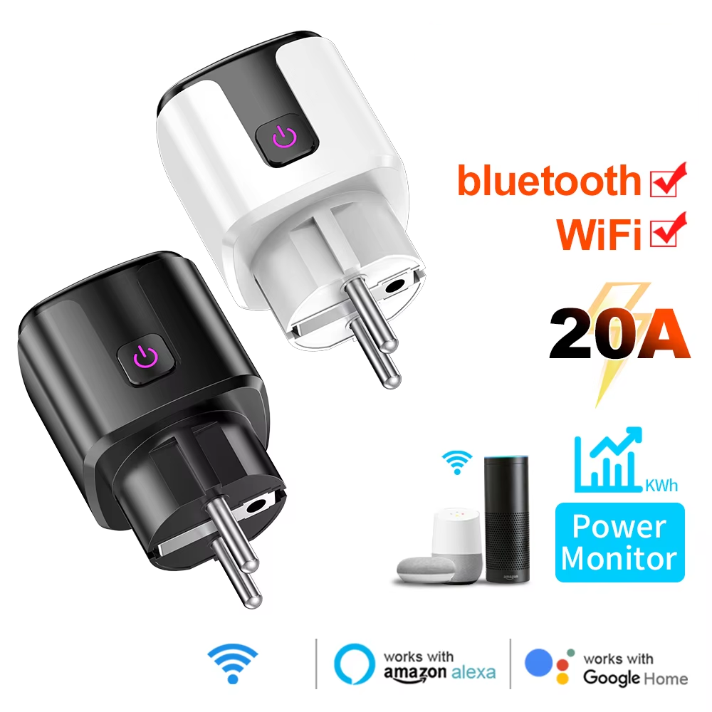 Smart 20A EU Plug WiFi+Bluetoo - Smart Home Setup review and price
