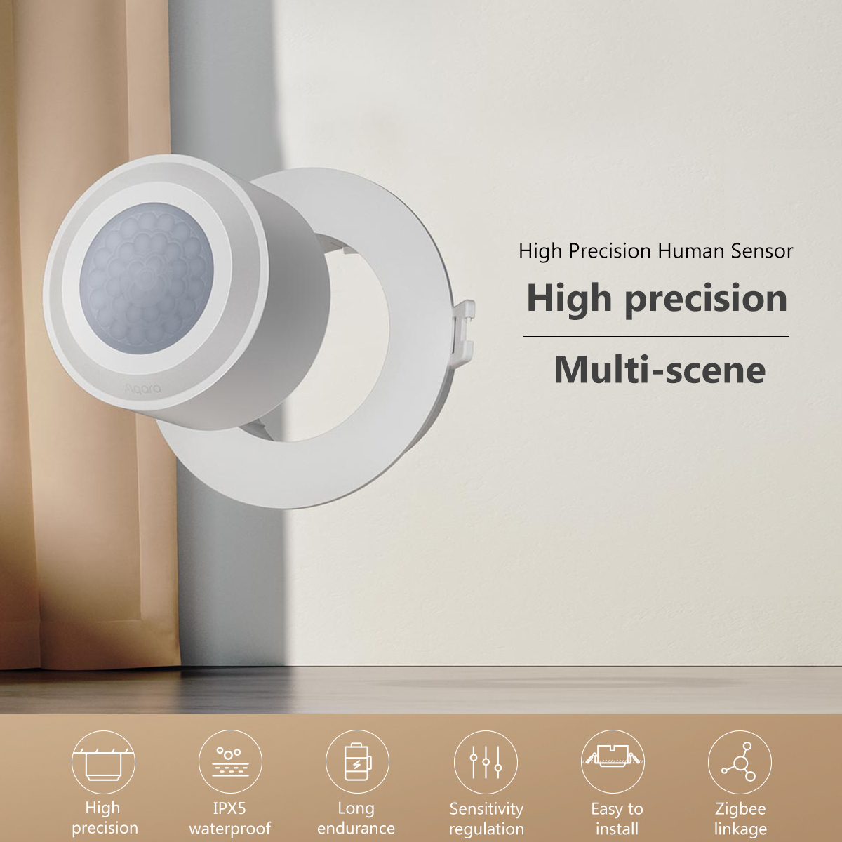 Original Aqara High Precision  - Zigbee Motion Sensor review and price