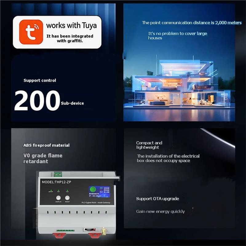B23B Tuya Smart PLC Zigbee Wir - Smart Home With Plc review and price