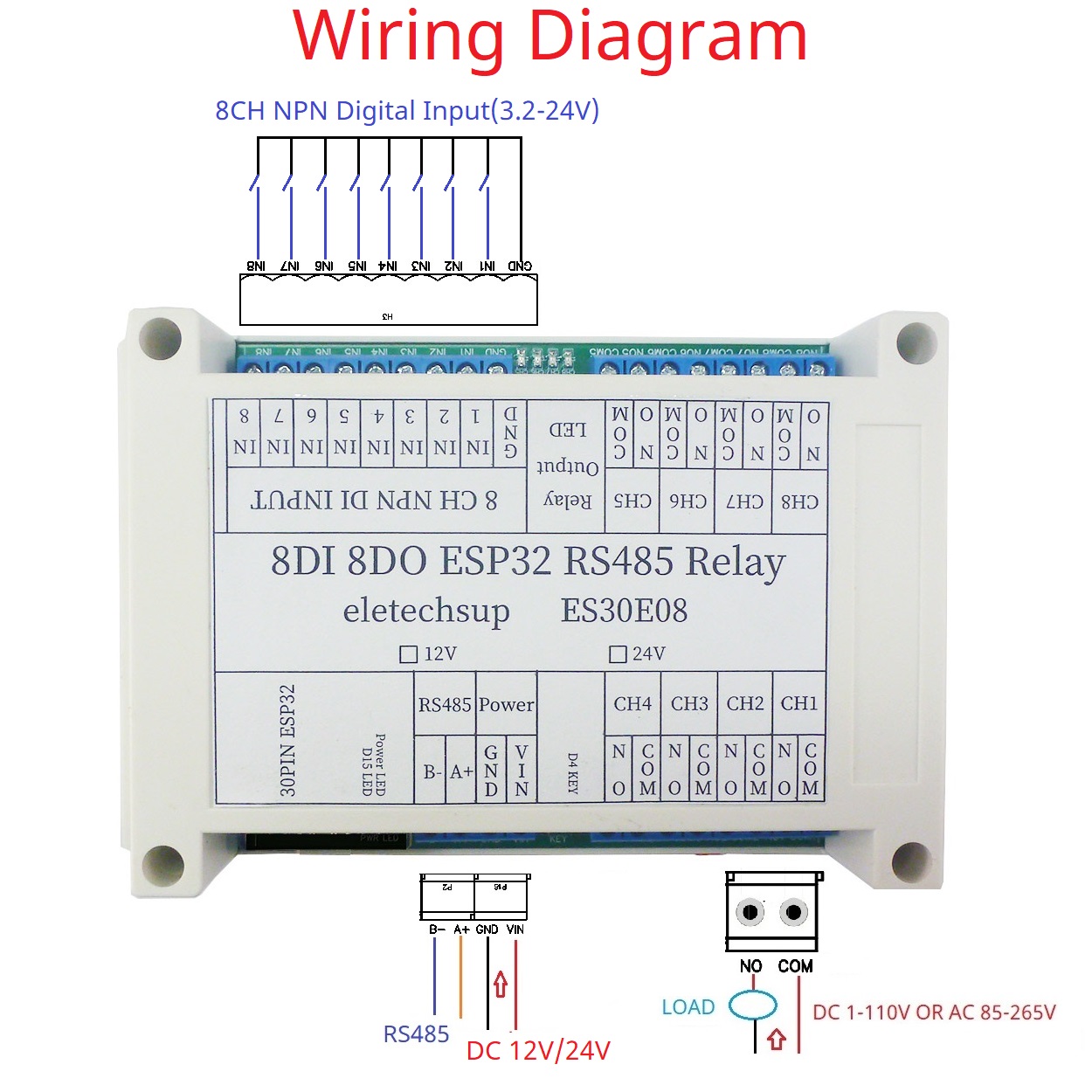 ESP32 8CH Programmable Relay M - Smart Home With Plc review and price