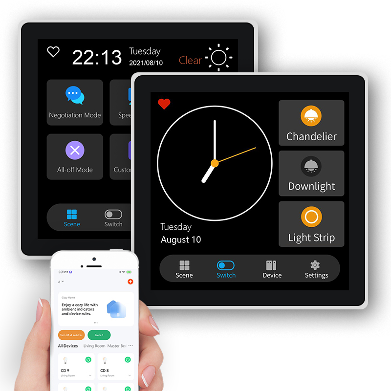 FUERS 4 Inch Touch Screen Mult - Smart Home Dashboard review and price