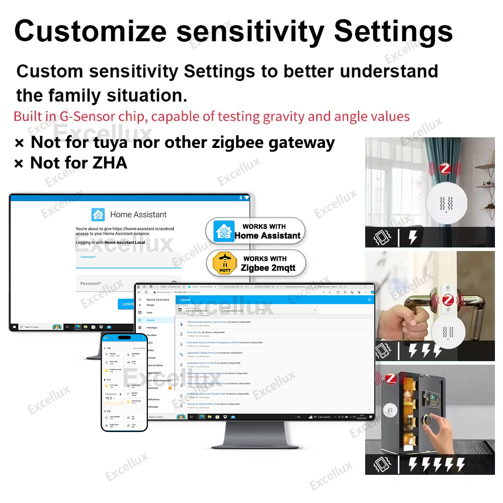 Zigbee 3.0 Smart Vibration Sen - Smart Home Setup review and price