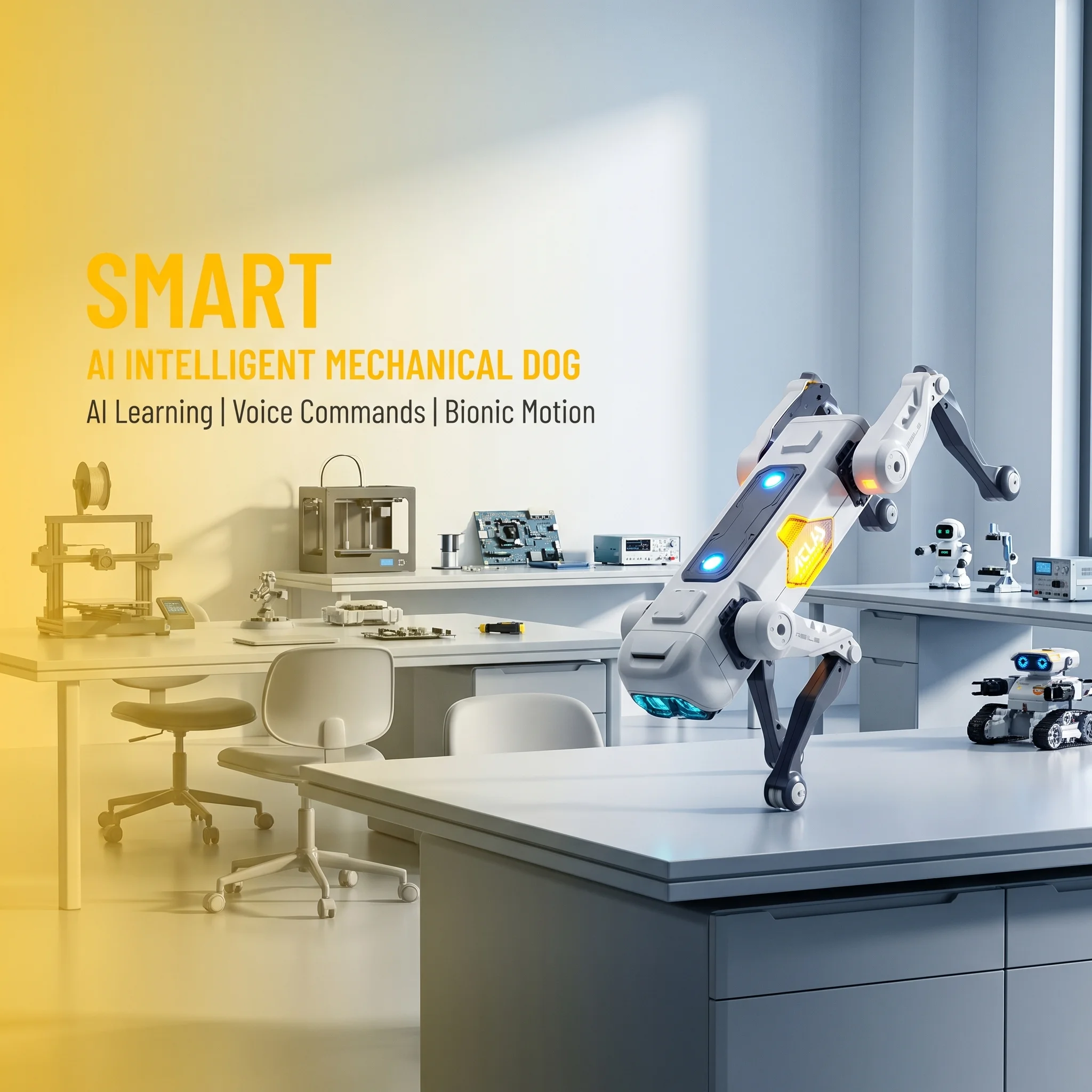 AI Smart Robot Dog, Voice & AP - Smart Home App review and price