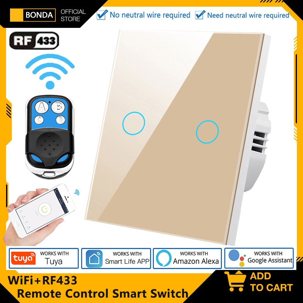 Tuya EU WiFi+RF433 Smart Remot - Smart Home Web review and price