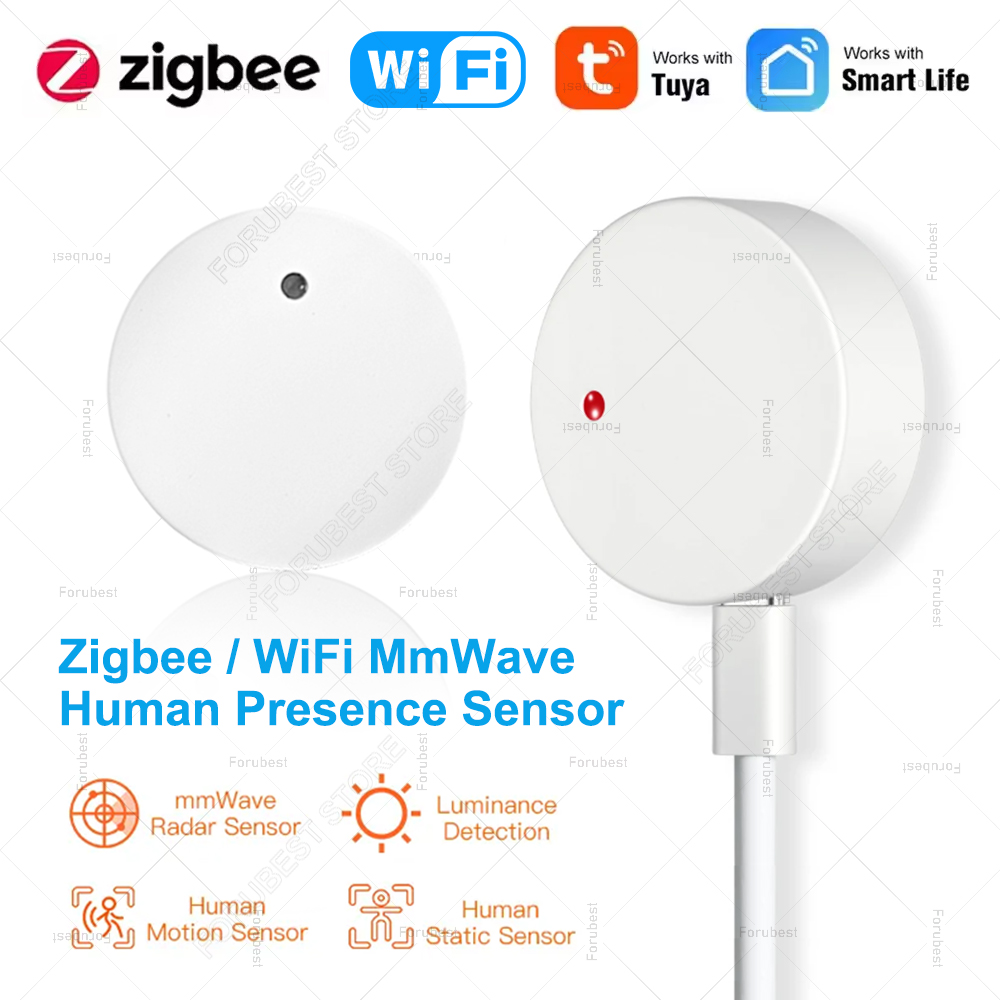 ZigBee Wifi MmWave Human Prese - Zigbee Motion Sensor review and price
