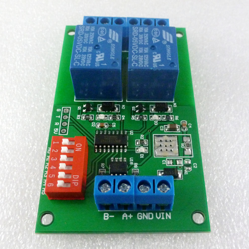 2 Channel Modbus RTU Relay Mod - Smart Home With Plc review and price