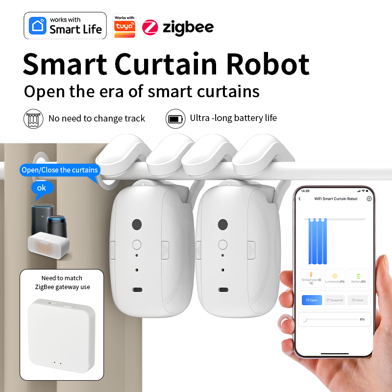 Zigbee Smart Curtain Driver Ro - Smart Home Device review and price