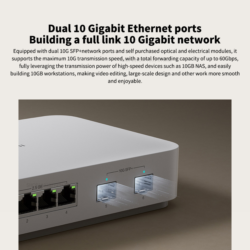 NEW Xiaomi Mi 10G Ethernet Swi - Smart Home Xiaomi Hub 2 review and price