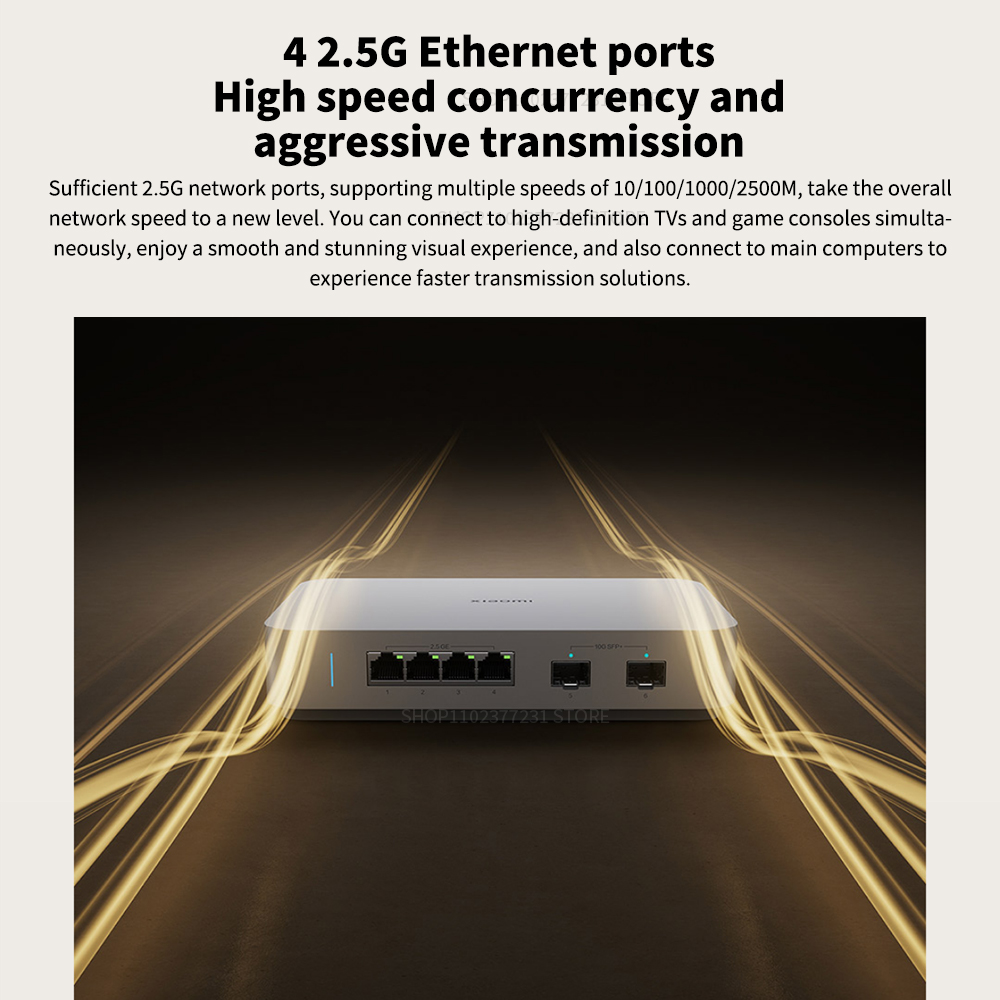 NEW Xiaomi Mi 10G Ethernet Swi - Smart Home Xiaomi Hub 2 review and price