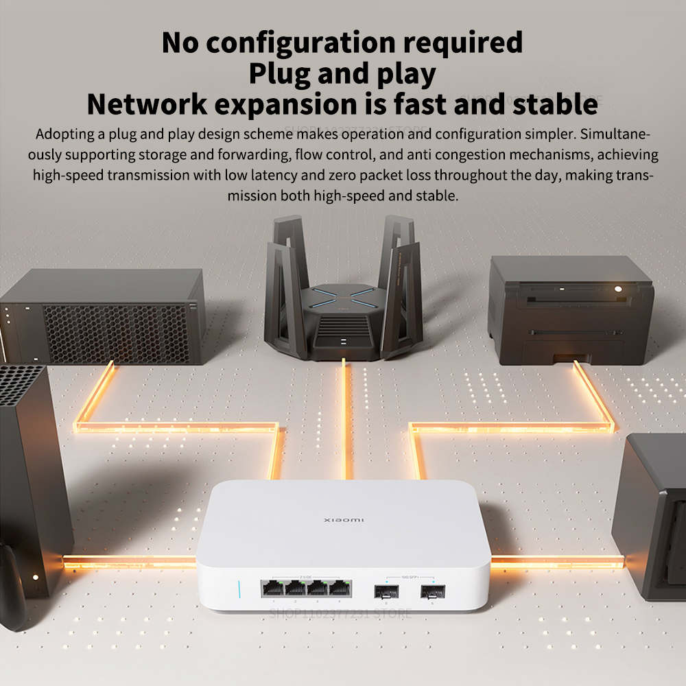 NEW Xiaomi Mi 10G Ethernet Swi - Smart Home Xiaomi Hub 2 review and price