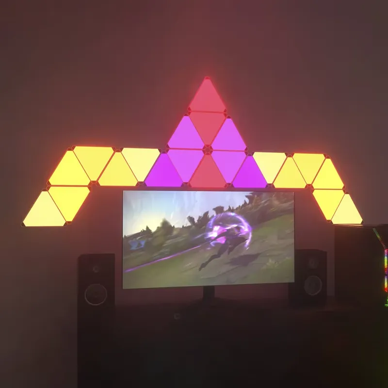 Banqcn Triangle LED Gaming Set - Smart Home Setup review and price