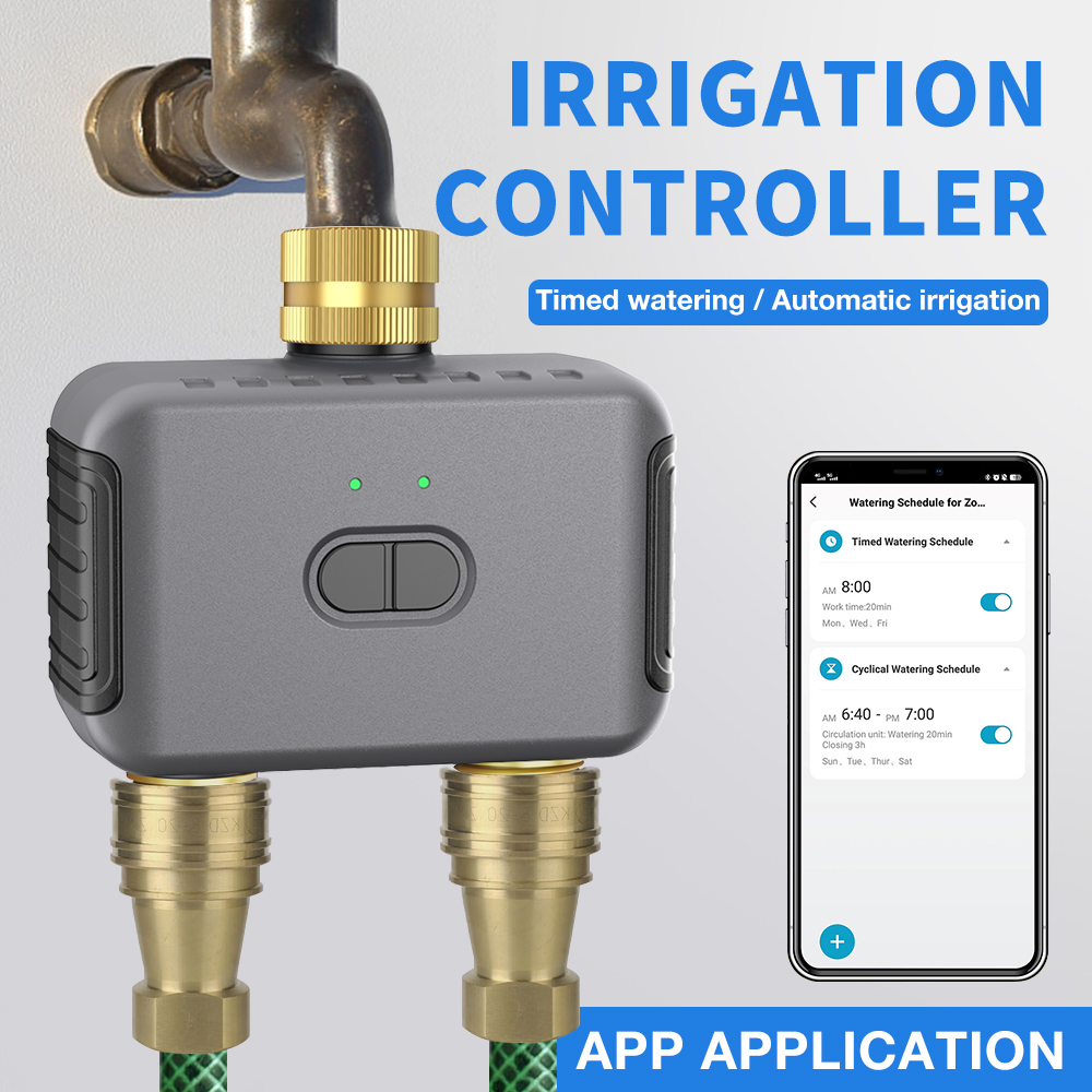 Tuya 2 Zone Watering Timer Gar - Smart Home Device review and price